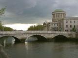 Four Courts and the Liffy river